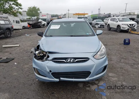 2012 Hyundai Accent Gs z USA, uszkodzony, nr VIN KMHCT5AE4CU057239